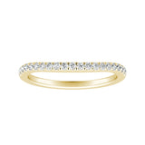 Lab Grown Diamond Wedding Ring in 14K White Gold