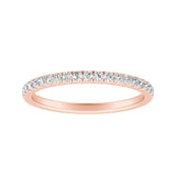 Classic Lab Grown Diamond Wedding Ring in 14K White Gold