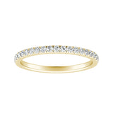 Classic Lab Grown Diamond Wedding Ring in 14K White Gold