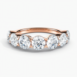 Semi Eternity Wedding Band 3.00 cttw Round Lab Grown Diamond